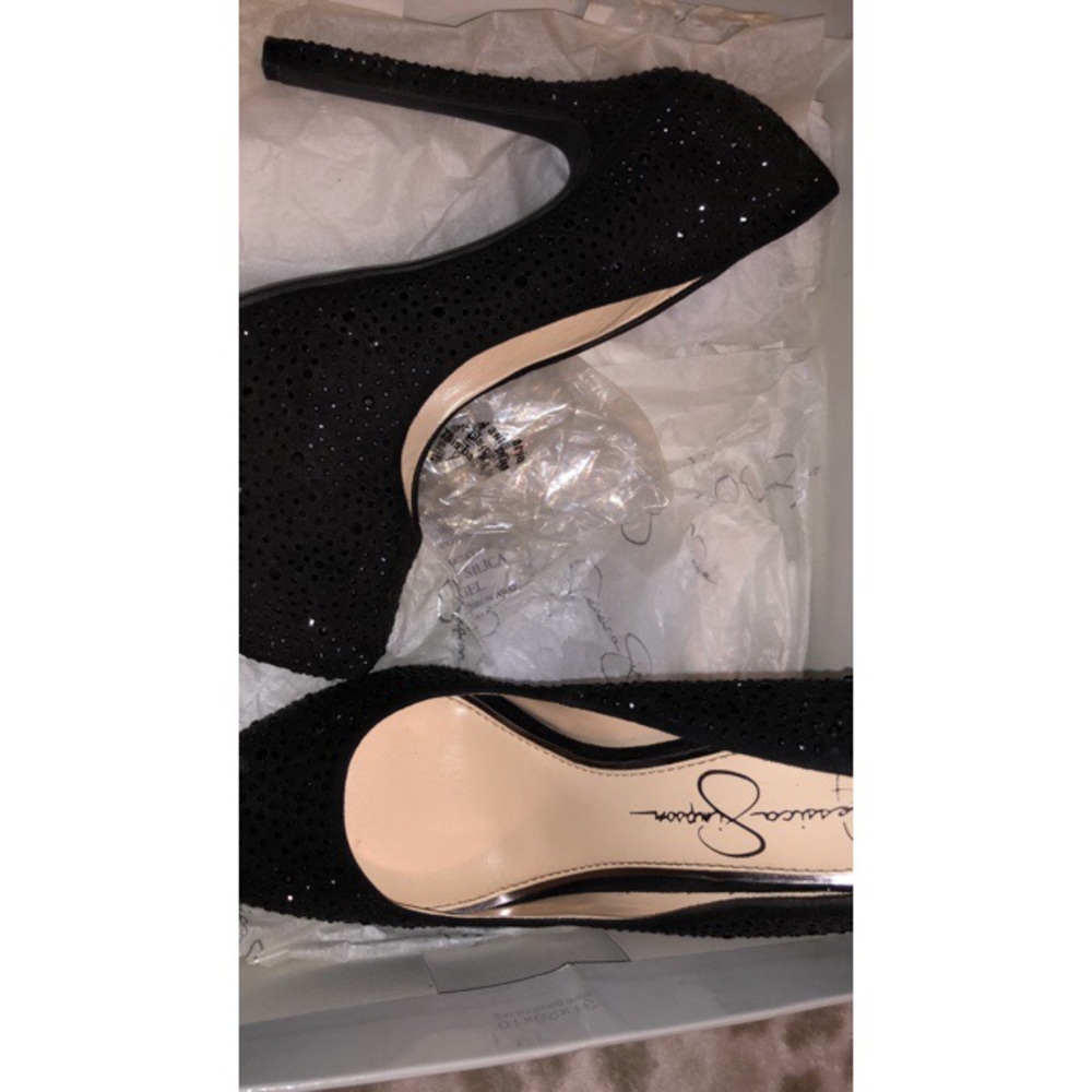 💕 Jessica Simpson Rhinestone Heels 🎀
